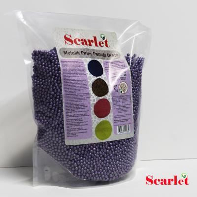 Pirinç Patlağı - Metalik Lila - 1KG