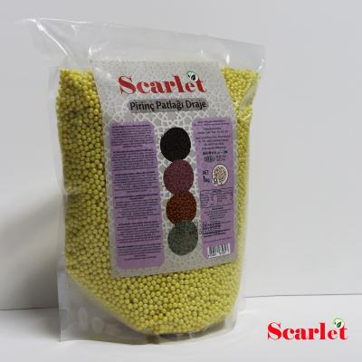 Pirinç Patlağı - Metalik Sarı - 1KG