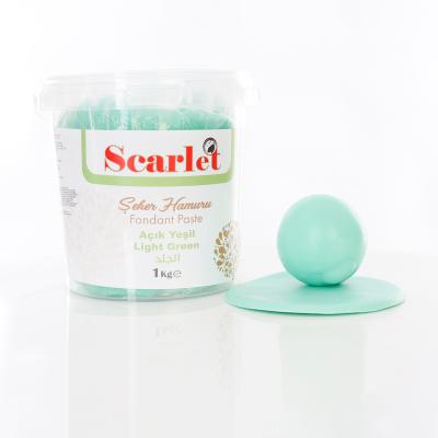 Şeker Hamuru - Açık Yeşil - 1KG