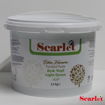 Şeker Hamuru - Açık Yeşil - 2.5KG