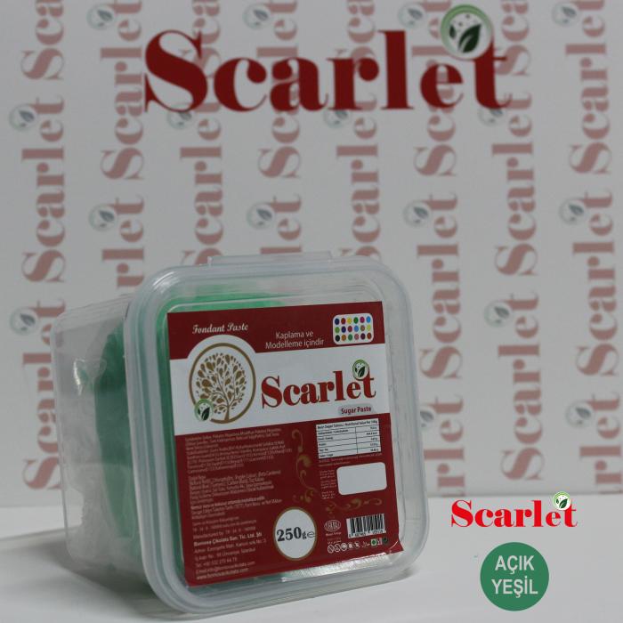 Şeker Hamuru - Açık Yeşil - 250GR