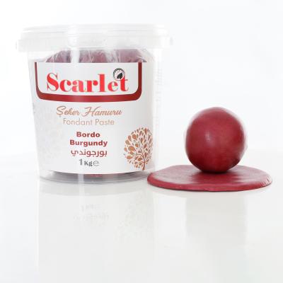 Şeker Hamuru - Bordo - 1KG