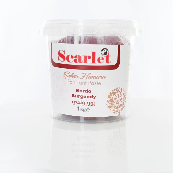 Şeker Hamuru - Bordo - 1KG