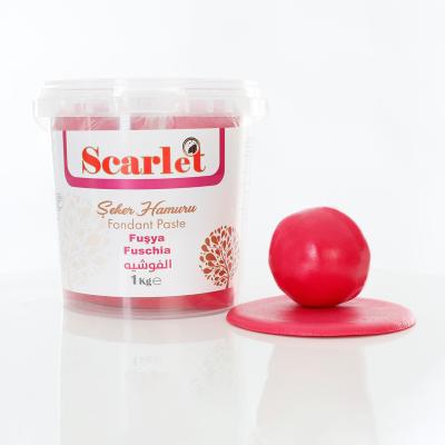 Şeker Hamuru - Fuşya - 1KG