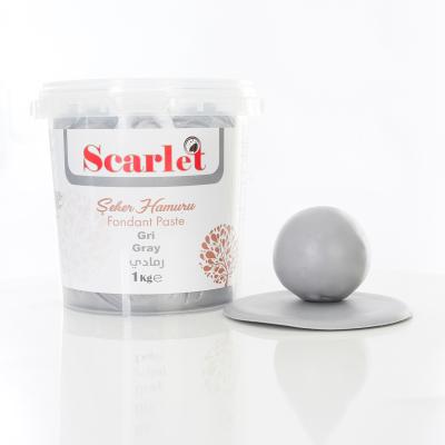 Şeker Hamuru - Gri - 1KG