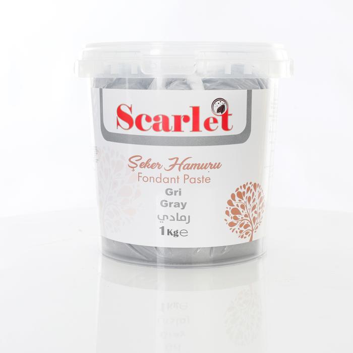 Şeker Hamuru - Gri - 1KG