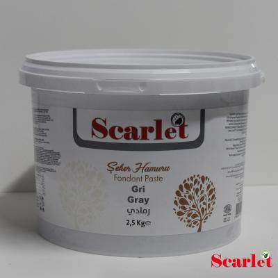 Şeker Hamuru - Gri - 2.5KG