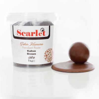 Şeker Hamuru - Kahverengi - 1KG
