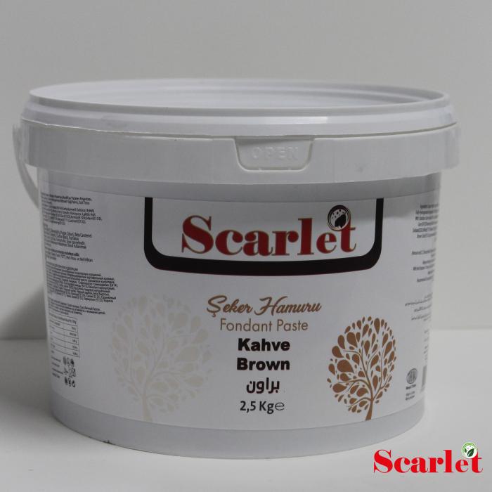Şeker Hamuru - Kahverengi - 2.5KG