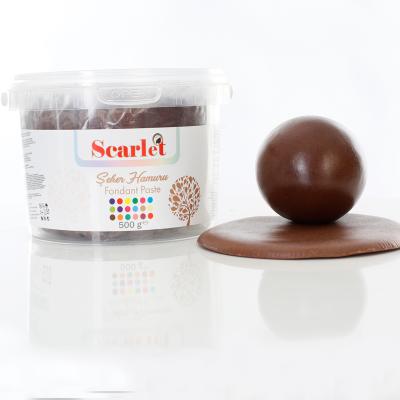 Şeker Hamuru - Kahverengi - 500GR
