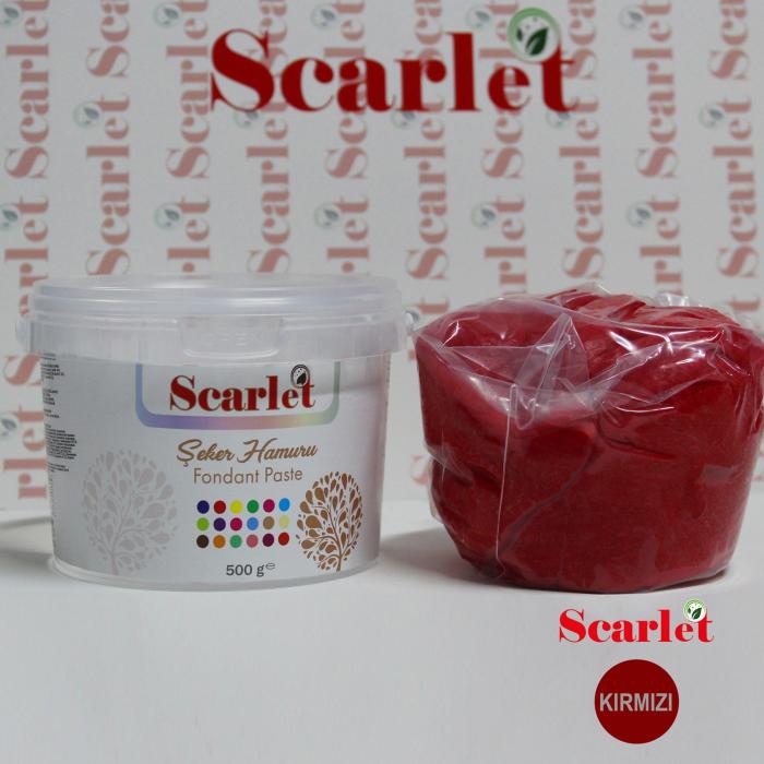 Şeker Hamuru - Kırmızı - 500GR