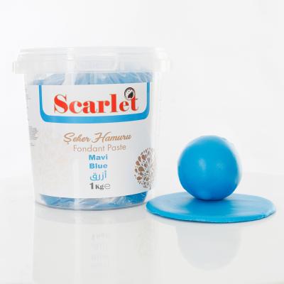 Şeker Hamuru - Mavi - 1KG