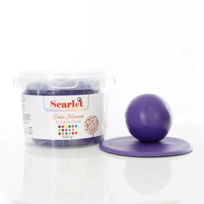 Şeker Hamuru - Mor - 500GR