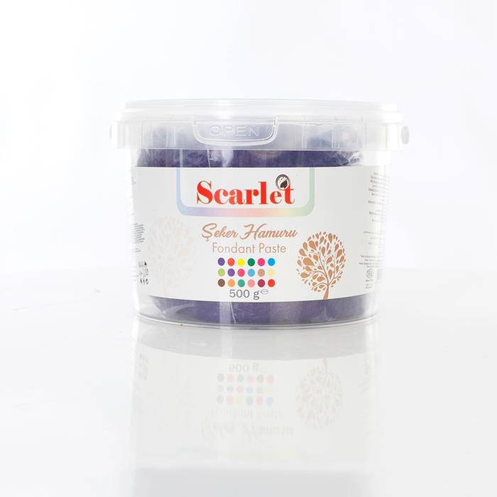 Şeker Hamuru - Mor - 500GR