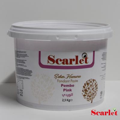 Şeker Hamuru - Pembe - 2.5KG