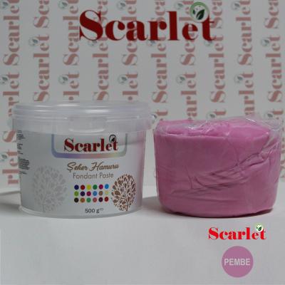 Şeker Hamuru - Pembe - 500GR