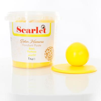 Şeker Hamuru - Sarı - 1KG
