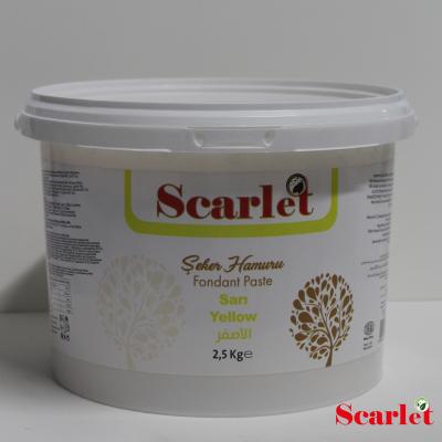 Şeker Hamuru - Sarı - 2.5KG