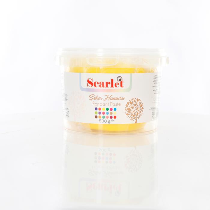 Şeker Hamuru - Sarı - 500GR