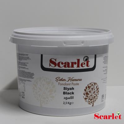 Şeker Hamuru - Siyah - 2.5KG