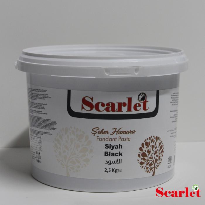 Şeker Hamuru - Siyah - 2.5KG