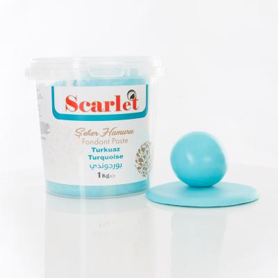Şeker Hamuru - Turkuaz - 1KG