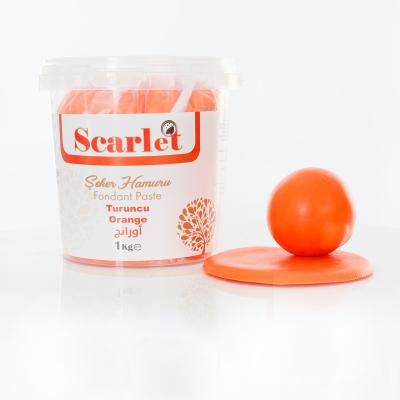 Şeker Hamuru - Turuncu - 1KG