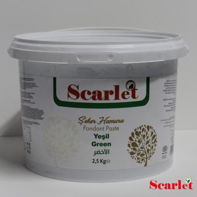 Şeker Hamuru - Yeşil - 2.5KG