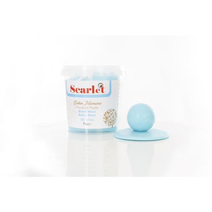 ŞEKER HAMURU - BEBEK MAVİSİ - 1 KG